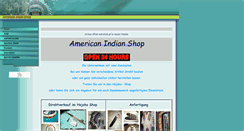 Desktop Screenshot of american-indian-shop.com